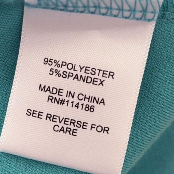 Vintage Y2K Juicy Couture Turquoise Mini Wrap Skirt Coverup w Rhinestone Logo - Picture 5 of 7